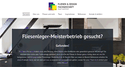 Desktop Screenshot of fliesen-signarowski.de